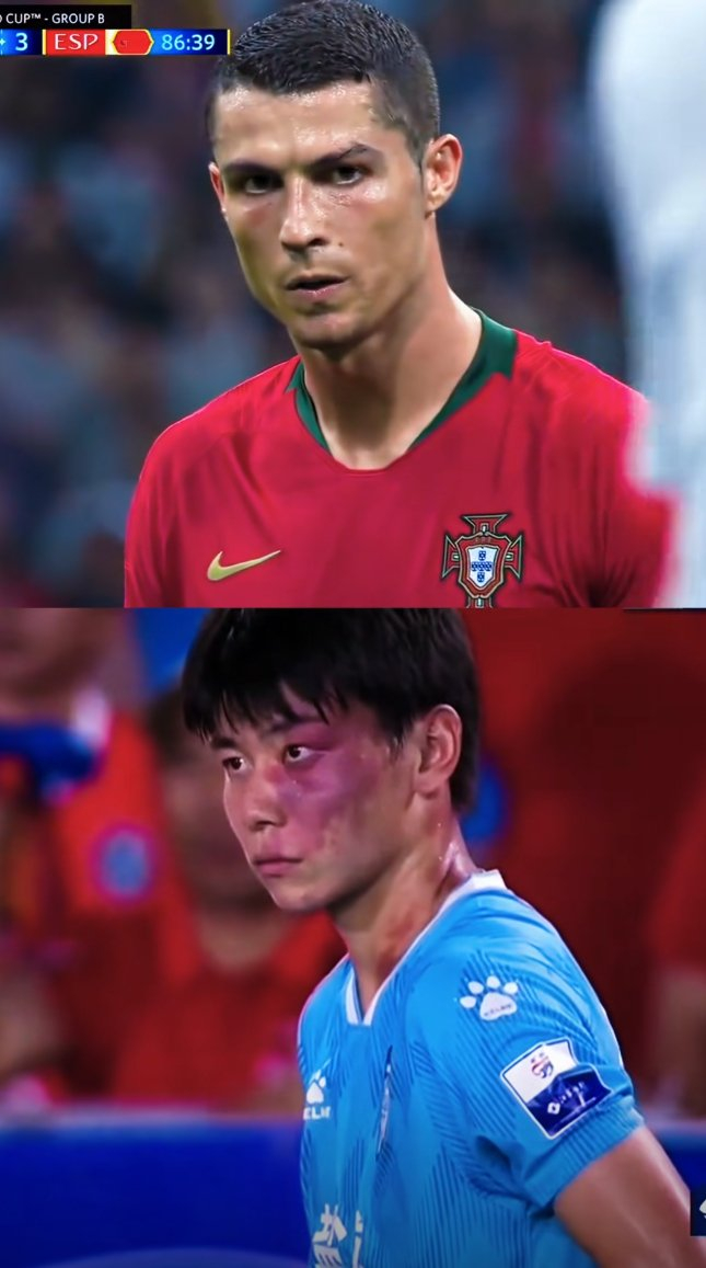 盐城队庞智超眼神坚毅笃定爆火,网友:如c罗一般