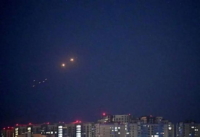 △俄防空系统拦截无人机（资料图）