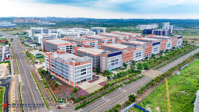 航拍海口国家高新区（海口国家高新区供图）