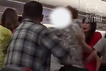 旅客飞机上抓扯叫骂3人被行拘