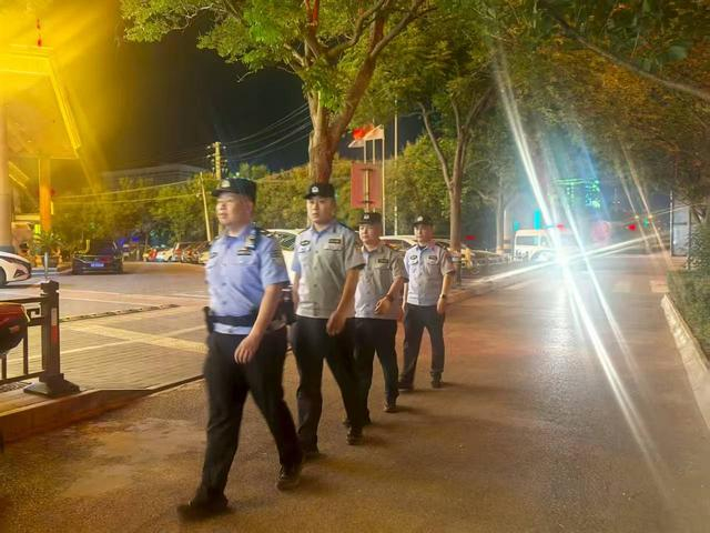 强化安全巡防 重点部位防范到位
