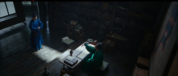 李善德独自一人对抗国家机器的光影对比