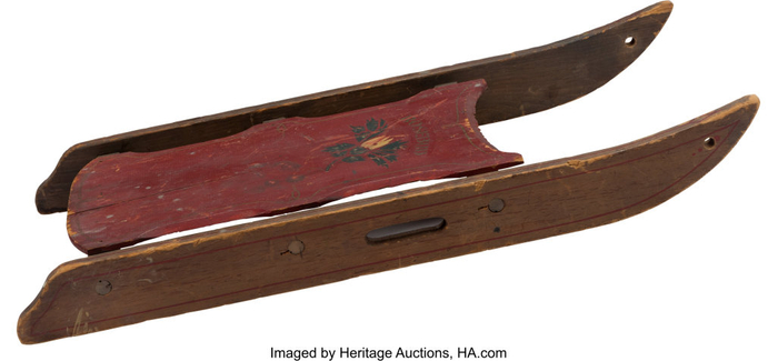 本次拍卖的雪橇为存世的三把之一