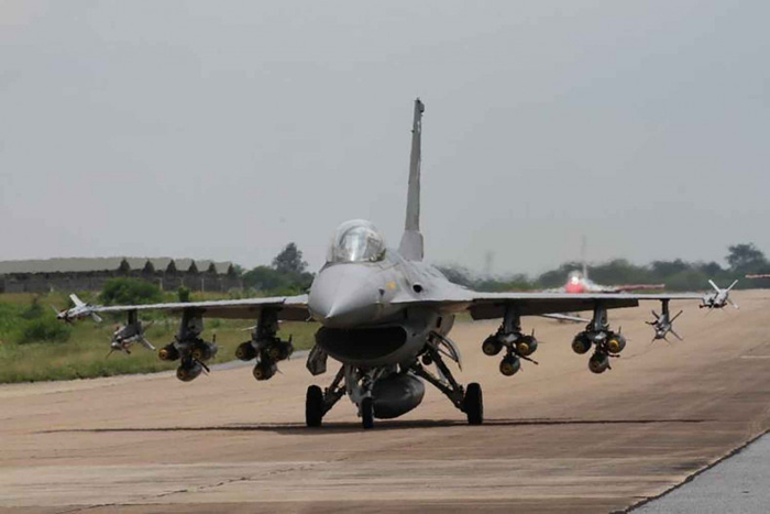 泰国皇家空军的一家F-16战斗机 资料图
