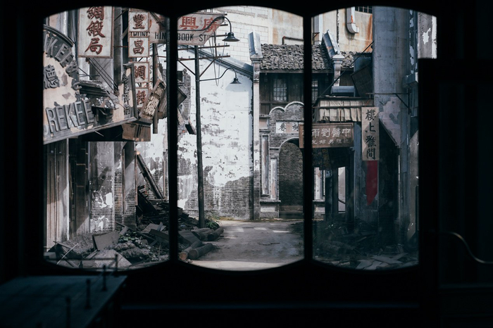 电影中的置景街道