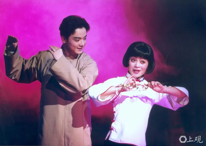 程臻、朱俭上演《啼笑姻缘》俞新宝、俞永俊摄