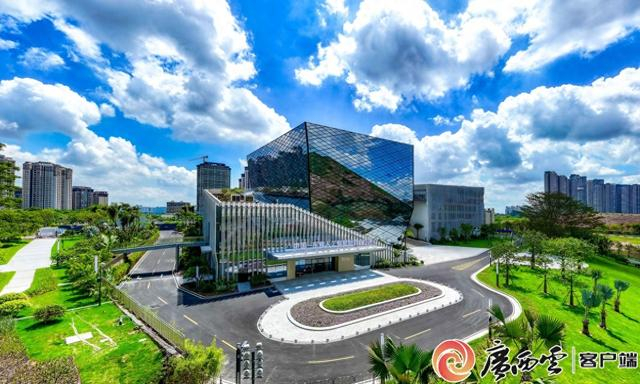 图为南A中心展示中心。记者 游拥军 摄