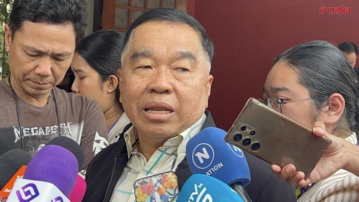当地时间7月27日,泰国国防部副部长兼代理部长纳塔蓬·纳帕尼 泰媒