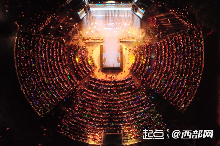 活动现场航拍图