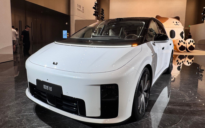 理想i8。新京报贝壳财经记者 王琳琳 摄