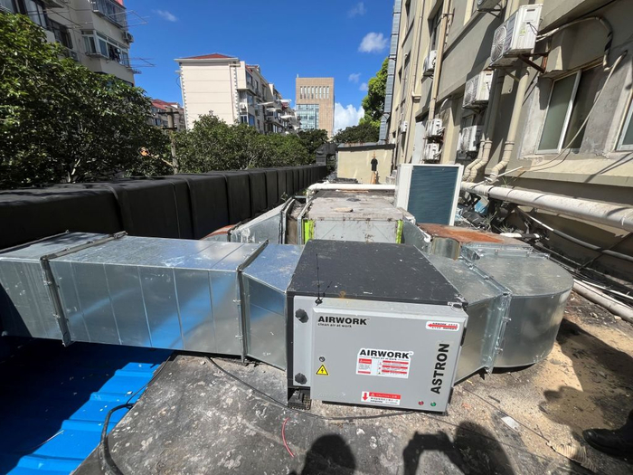 原有管道口接入智慧管理系统