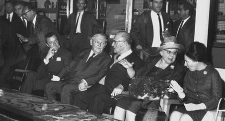 艾哈德1967年访问以色列