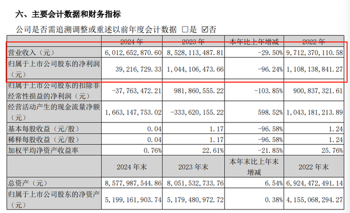 图片来源：山东海化2024年年报截图