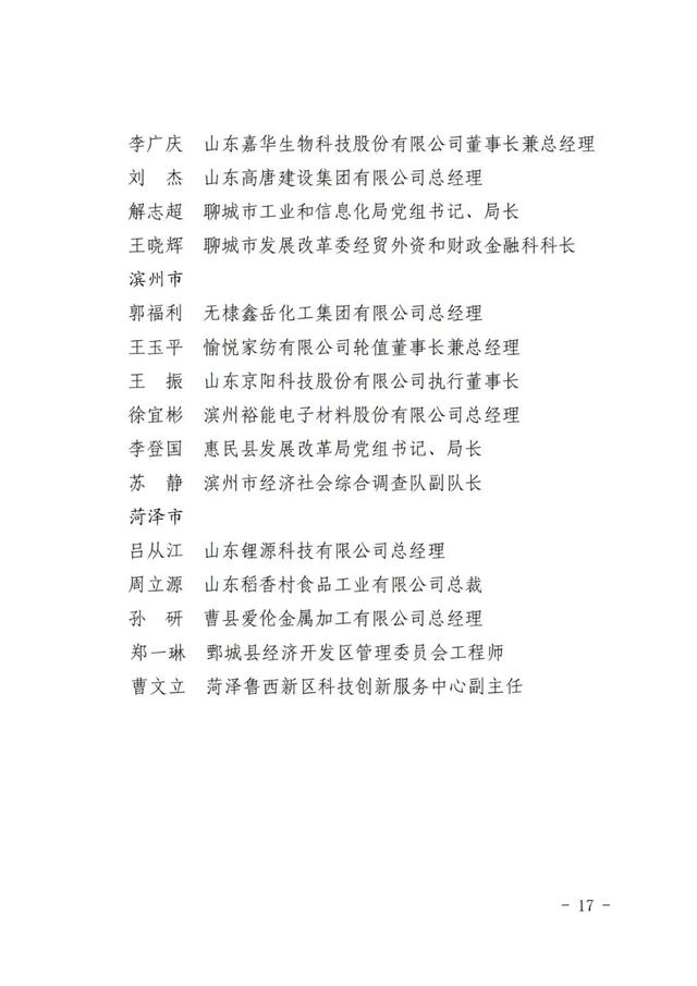 来源：山东发改