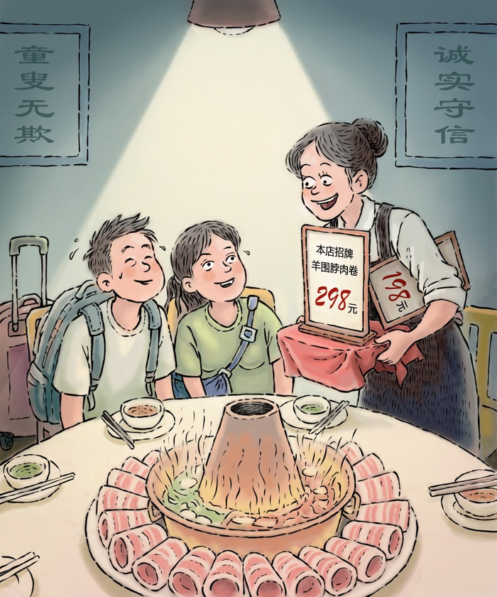 “阴阳菜单”不只是在套路游客