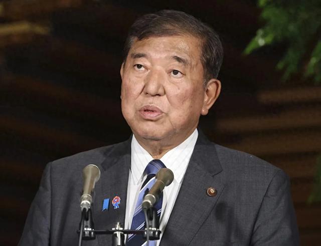 日本首相石破茂 资料图。图源：视觉中国