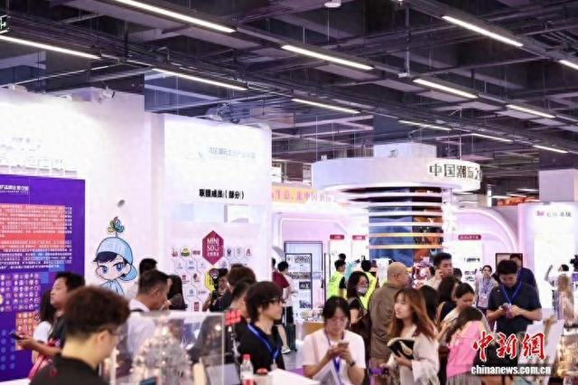 8月8日，第十五届中国国际影视动漫版权保护和贸易博览会在东莞市石排镇开幕，图为展会现场。东莞市委宣传部供图