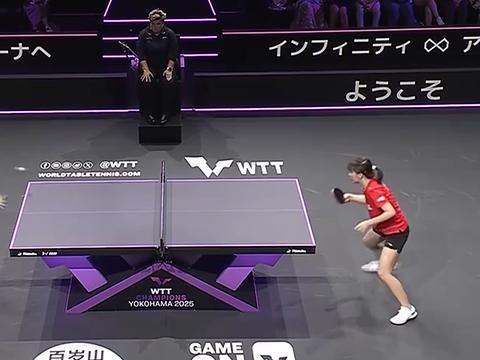 低开高走！陈幸同4-2逆转早田希娜晋级四强！先丢2局后连扳4局！