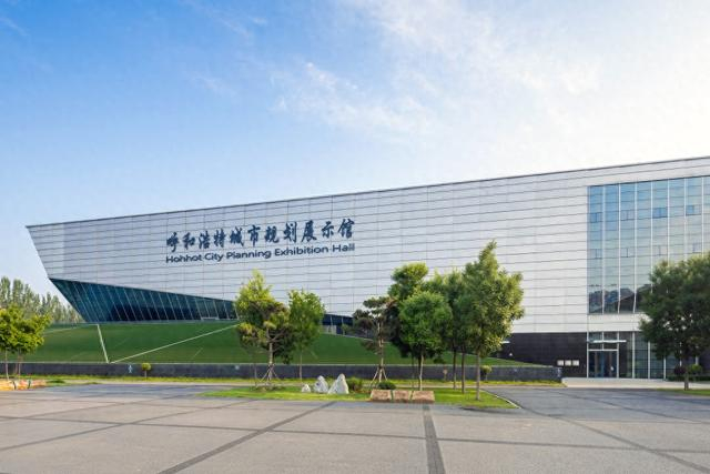 呼和浩特城市规划展示馆。视觉中国 图