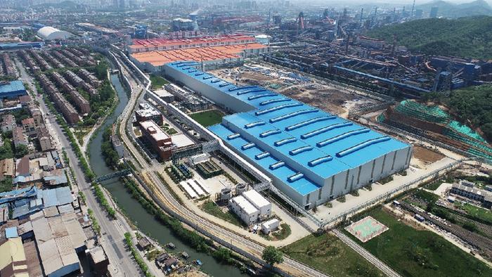 2023年马钢新特钢项目投产现场