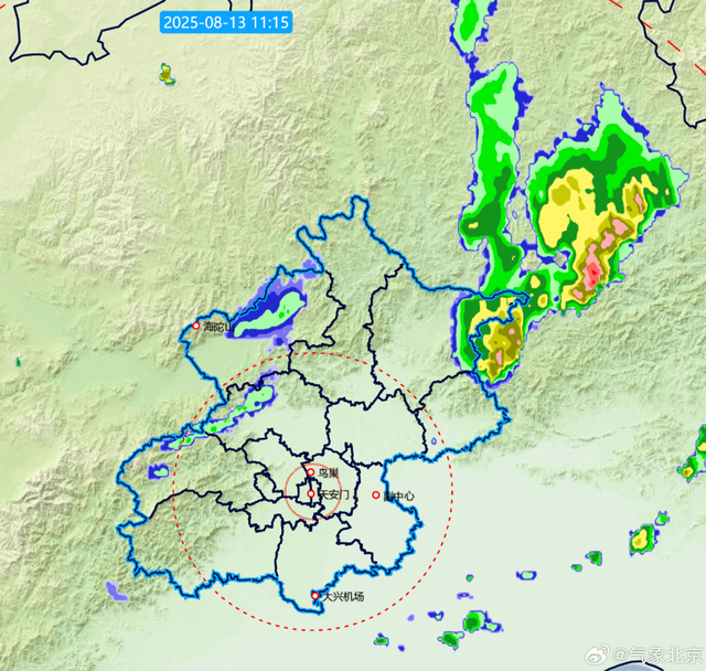 来源：@气象北京