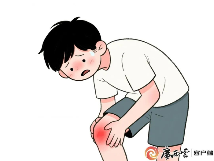 ▲伊蚊叮人引发关节剧痛。广西云-广西日报记者 古秀芳绘制