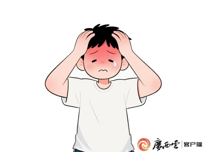 ▲伊蚊叮人引发高烧发热。广西云-广西日报记者 古秀芳绘制