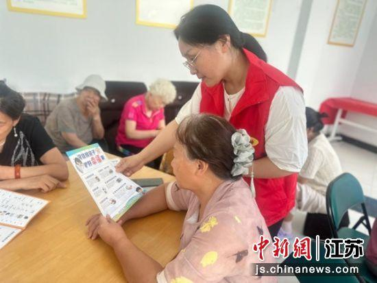 铜沛街道便民服务中心开展防诈骗宣传活动。铜沛街道供图