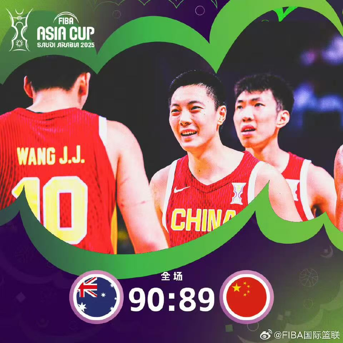 中国队时隔十年再次闯入亚洲杯决赛/图片来源：FIBA国际篮联
