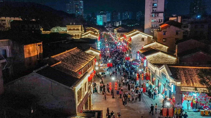 温州五马街。