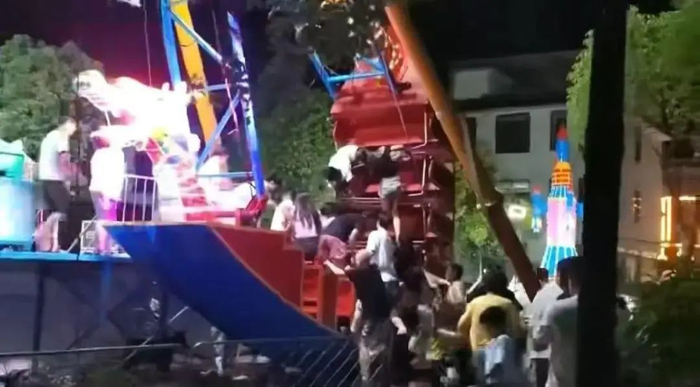 来源：网友拍摄视频截图