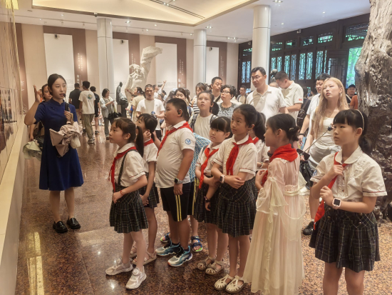 图为活动现场。合川区新华小学供图