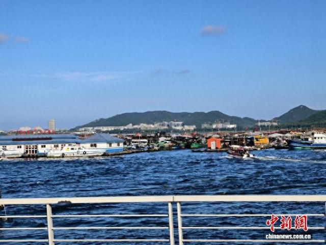 图为海南省陵水黎族自治县疍家渔排。 孙艺菡 摄