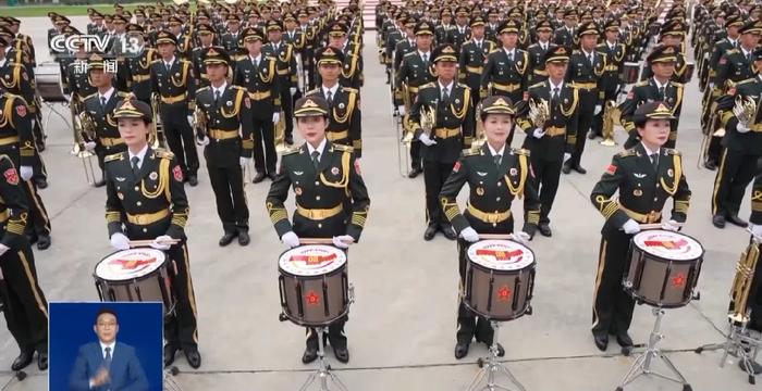 最大规模军乐团即将亮相抗战胜利80周年阅兵活动