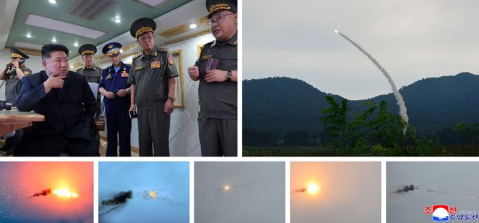 金正恩观摩！朝鲜试射新型防空导弹