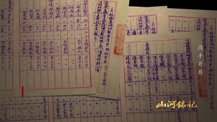 ▲ 美机降落地居民被敌残杀统计表,现藏于江山市档案馆