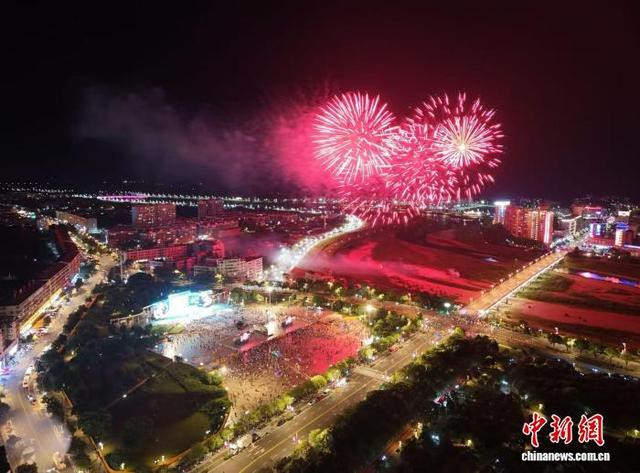抚州市文化和旅游产业发展大会盛况。广昌县供图