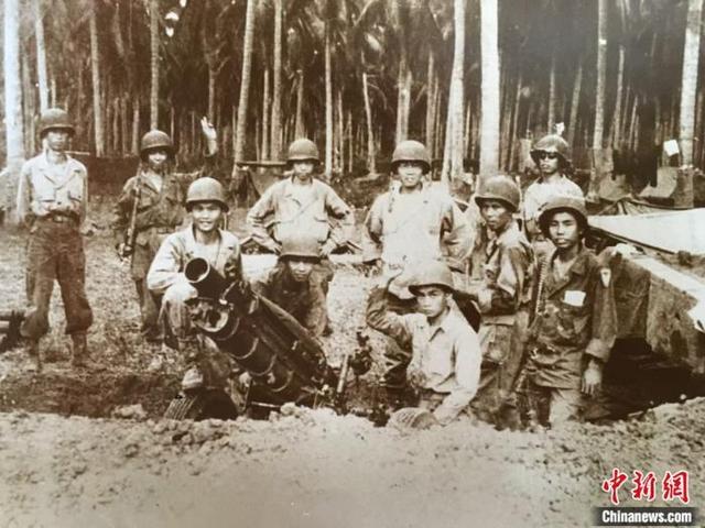“华支”一个班的战士 作者供图