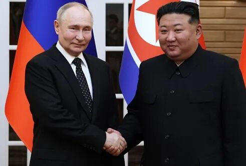 普京与金正恩的上一次会晤在2024年6月