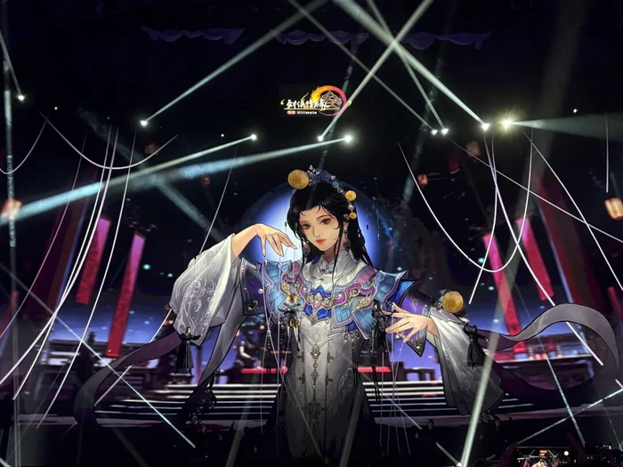 发布会上也呈现了非常贴合流派特色的演出