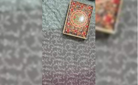 莫迪赠送给石破佳子的羊绒披肩 图源：印媒报道配图