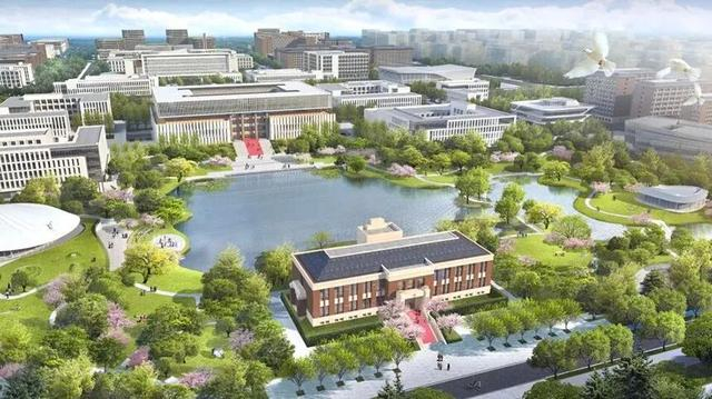 北科大雄安校区效果图。北科大供图