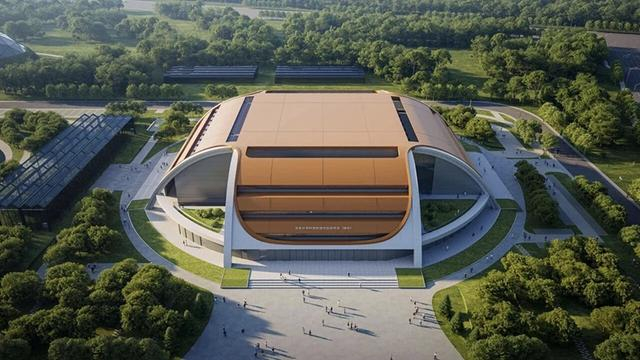 国家林草种质设施保存库（雄安）效果图。