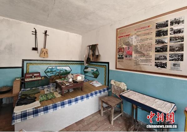 图为川井记忆展馆一角。梁震英 摄