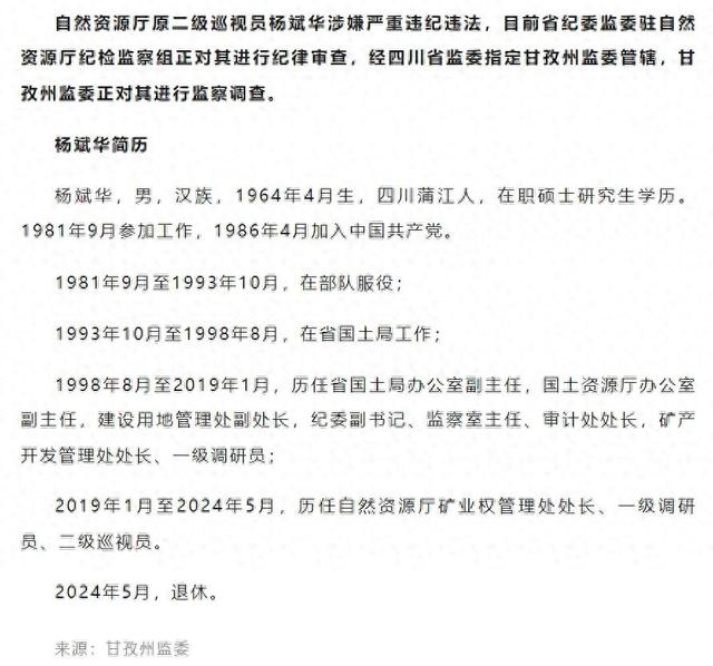 来源：甘孜州监委