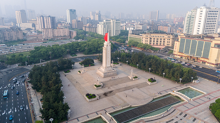 江西南昌，八一廣場(chǎng)。南昌視覺(jué)中國 資料圖