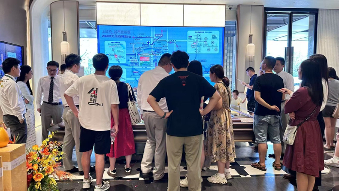 保利虹桥和著项目售楼处。图片来源：保利上海