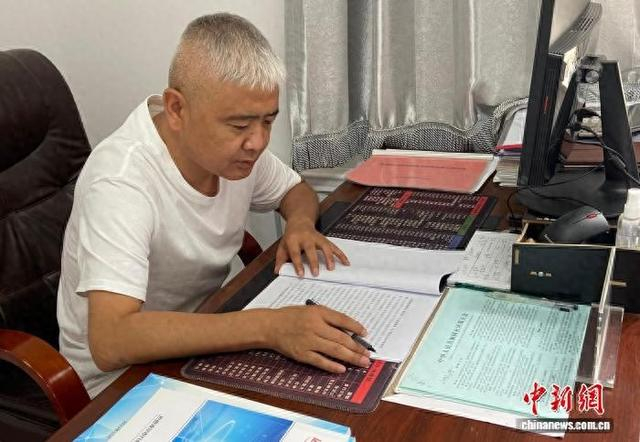图为郝孟和。 贺舒弘 摄