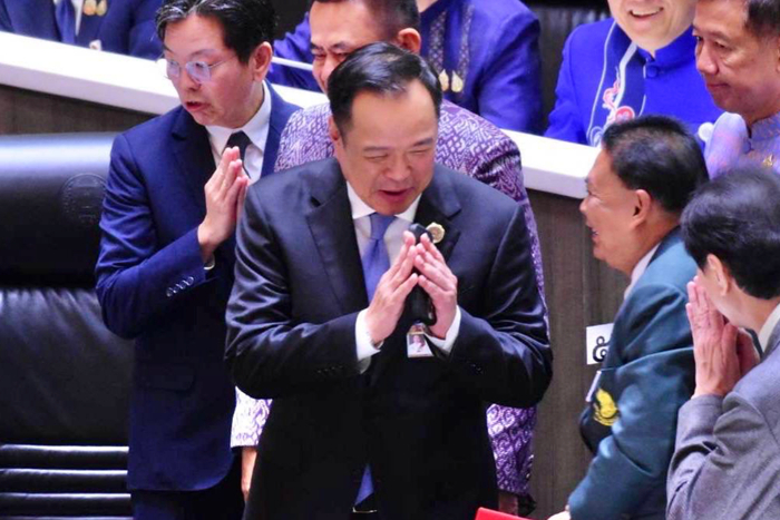 ▲阿努廷當選泰國總理