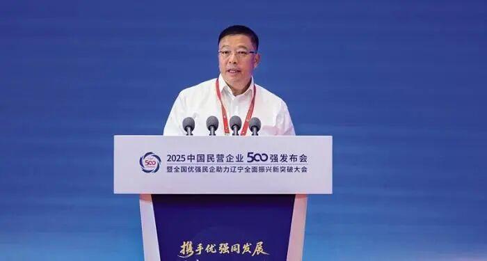 恒力集团董事长、总裁陈建华。 图片来源:恒力集团微信公众号